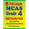 6 Full-Length MCAS Grade 4 Math Practice Tests: Extra Test Prep to Help Ace the MCAS Grade 4 Math Test - Paperback