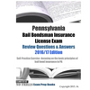 Pennsylvania Bail Bondsman Insurance License Exam Review Questions & Answers 2016/17 Edition: A Self-Practice Exercise Book focusing on the basic conc - Paperback