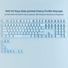 XVX Gradient X-Axis Series Side-Printed Cherry Profile 121-Key PBT Keycap Set
