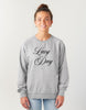 Lazy Day Graphic Crew - Athletic Heather