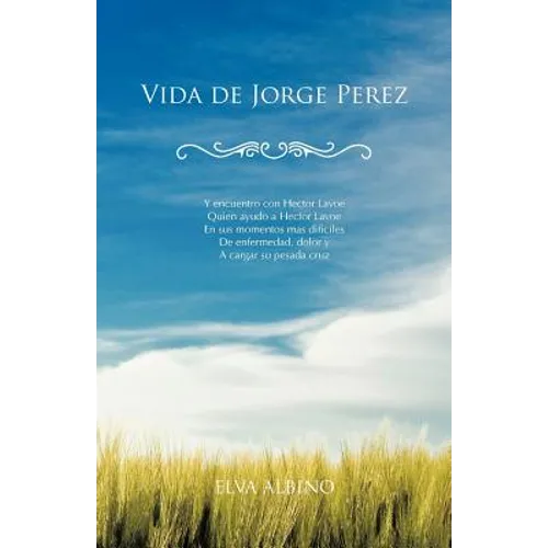 Vida de Jorge Perez - Paperback