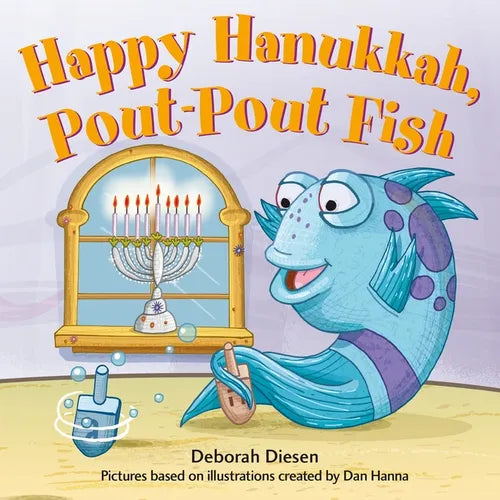 Happy Hanukkah, Pout-Pout Fish - Board Book