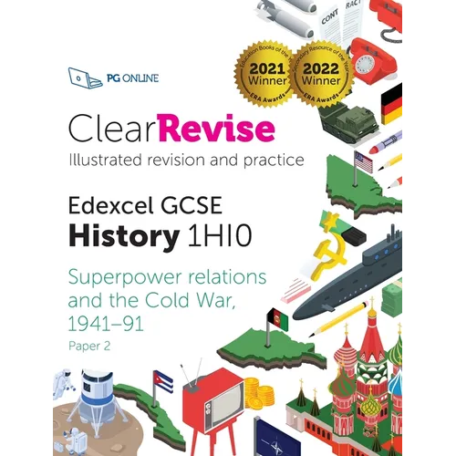 ClearRevise Edexcel GCSE History 1HIO Superpower relations and the Cold War - Paperback