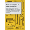 Hunt's Catalog No. 14 for Woodworkers - Rare Woods, Veneers, Plywood, Inlay Banding, Scroll Saw Patterns, Moulding, Ornaments, Turned and Carved Legs, - Paperback