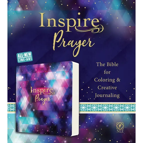 Inspire Prayer Bible NLT (Softcover): The Bible for Coloring & Creative Journaling - Paperback