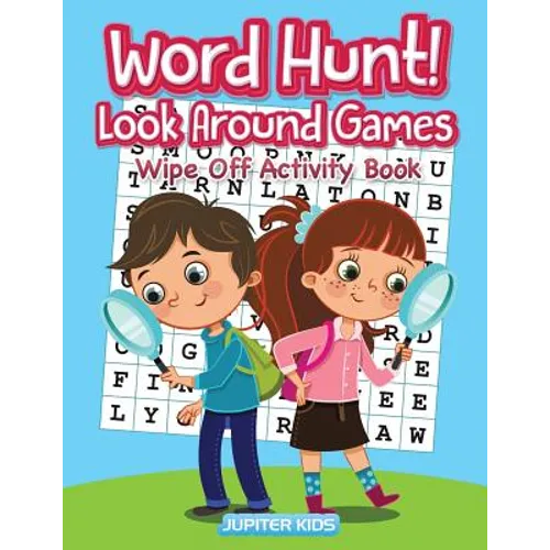 Word Hunt! Look Around Games: Wipe Off Activity Book / Hidden PICS - Paperback