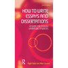 How to Write Essays and Dissertations: A Guide for English Literature Students - Paperback