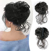 Messy Curly Fluffy Hair Bun Clip in Ponytail Hair Extensions