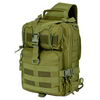 JupiterGear Tactical Military Sling Backpack 15L Shoulder Bag Molle Outdoor Daypack Backpack with Adjustable Strap