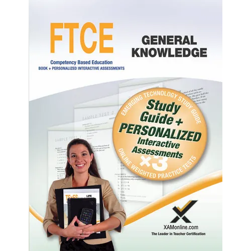 FTCE General Knowledge Book and Online - Paperback