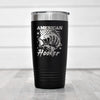 Funny Fishing Tumbler | Insulated Stainless Steel Coffee Mug With Spill Resistant Lid