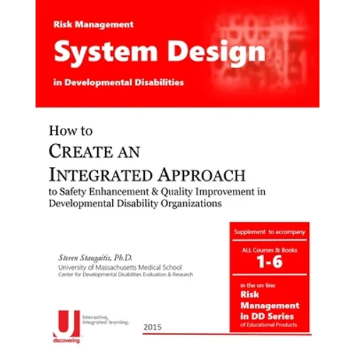 Risk Management System Design in Developmental Disabilities - Paperback