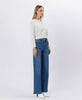 Elle Tummy Control 90's High Rise Wide Leg Jean
