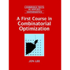 A First Course in Combinatorial Optimization - Hardcover