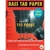 Bass TAB Paper: Best TAB Easy Write - Paperback
