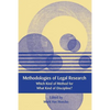 Methodologies of Legal Research: Which Kind of Method for What Kind of Discipline? - Paperback