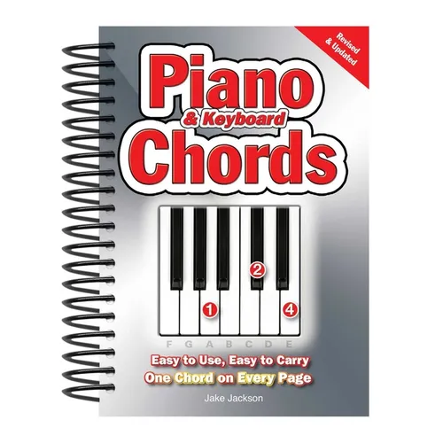 Piano & Keyboard Chords: Easy-To-Use, Easy-To-Carry, One Chord on Every Page - Spiral