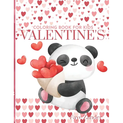 Valentine's: Coloring Book For Kids - Paperback