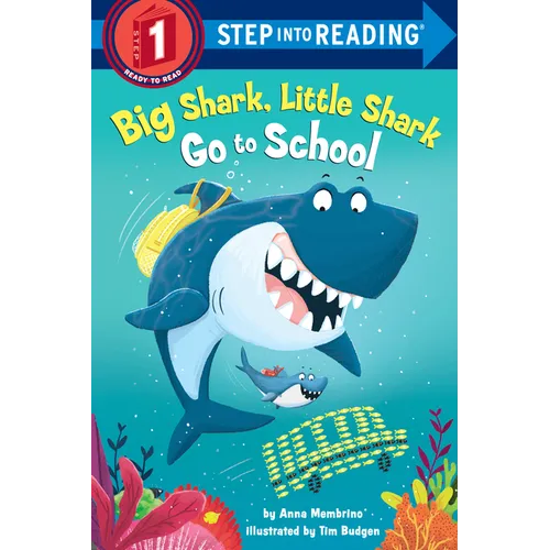 Big Shark, Little Shark Go to School - Paperback