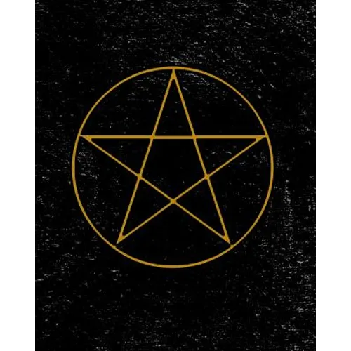 Grimoire: Pentagram Symbol Spell Book For Witches Mages Magick Practitioners And Beginners To Write Rituals And Ingredients - Bl - Paperback