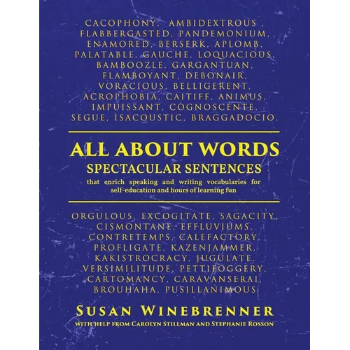 All About Words: Spectacular Sentences - Paperback