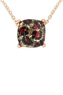 16355 - Cushion Glitter Necklace