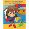 Pirate Characters: Kids Coloring Book - Paperback