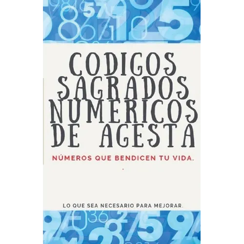 Códigos Sagrados Numéricos de Agesta - Paperback