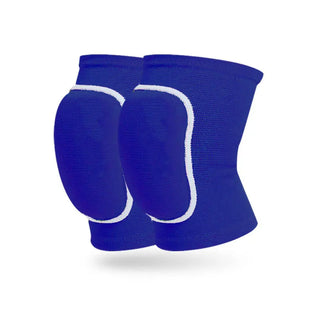 Buy 1-pair-blue 1 Pair Knee Pads for Dancing Men Women Kids Gym Yoga Pilates Workout Training Tennis Sponge Elastic Protector Knees Brace Suppor