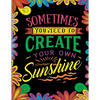 Sometimes You Need to Create Your Own Sunshine: Stress Relief Adult Coloring Book - Paperback
