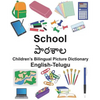 English-Telugu School Children's Bilingual Picture Dictionary - Paperback