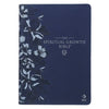 Nlt, the Spiritual Growth Bible (Faux Leather, Navy) - Imitation Leather