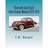Chevrolet Auto Parts Interchange Manual 1935-1952 - Paperback