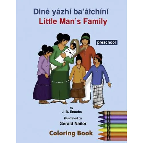 Little Man's Family Coloring Book: Preschool Level: Preschool - Paperback