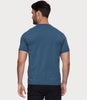 Essential Stretch SS Comfort Henley - Navy