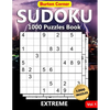 Sudoku 1000 Puzzles Book: Extreme Difficult 9x9 Sudoku Puzzles Brain Games Book for Expert Adults with Solution Vol.1 - Paperback