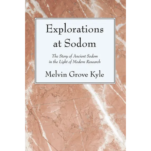 Explorations at Sodom - Paperback