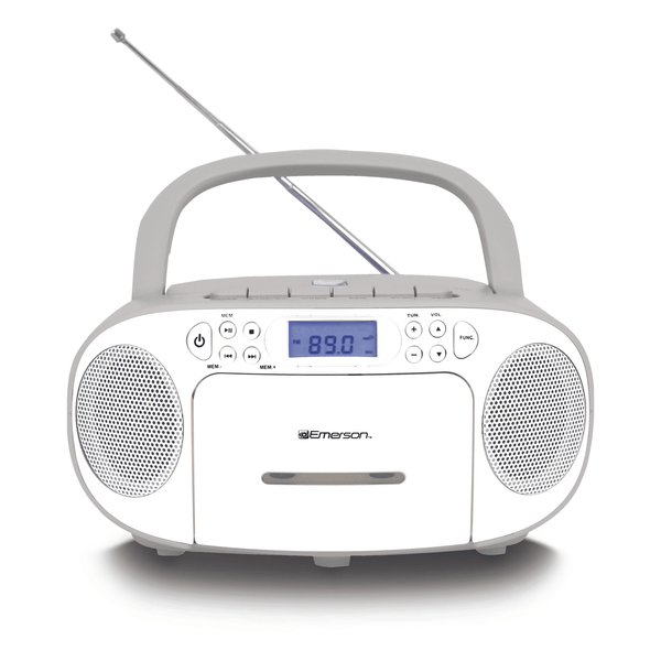 Emerson Portable CD/Cassette Boombox
