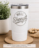 Funny Southern Tumbler – Olive Green Insulated Travel Mug With Sarcastic Saying
