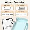 P21 Wireless Thermal Label Maker – Portable USB Printer with Paper Roll, Rechargeable & Ink-Free