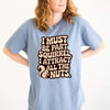 Comfort Colors Tee - Funny Squirrel Shirt With Cute Illustration | Relaxed Fit Casual Women T-Shirt