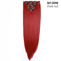 Long Straight Clip in on Hair Extensions