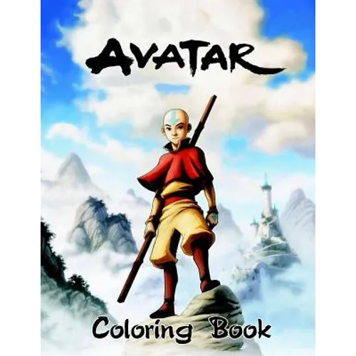 Avatar Coloring Book: Coloring Book for Kids and Adults with Fun, Easy, and Relaxing Coloring Pages - Paperback