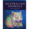 Australian animals adult coloring book: Featuring Beautiful Unique Creatures from Australia and creative patterns for relaxation and stress relieve - Paperback