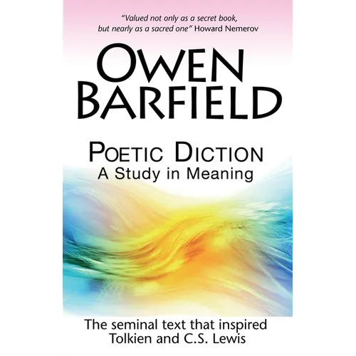Poetic Diction: A Study in Meaning - Paperback
