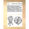 Hau Kiou Choaan or the Pleasing History. a Translation from the Chinese Language. to Which Are Added, I. the Argument or Story of a Chinese Play, ... - Paperback