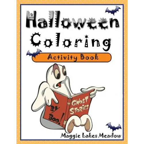 Halloween Coloring Activity Book - Paperback
