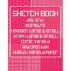 Sketch Book: Dot Grid, Isometric, Hexagon, Graph, Comic Book, and Open Box Sketch Variety Paper Notebook for Drawing Doodling and Sketching Coral Pink - Paperback