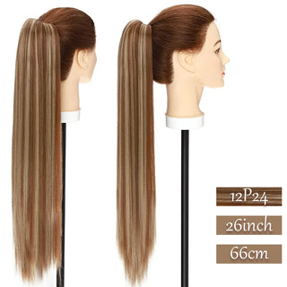 Buy 12p241 Synthetic Long Wavy Fake Ponytail Extension