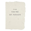 Farmette - 'You're My Person' Greeting Card (1CT)